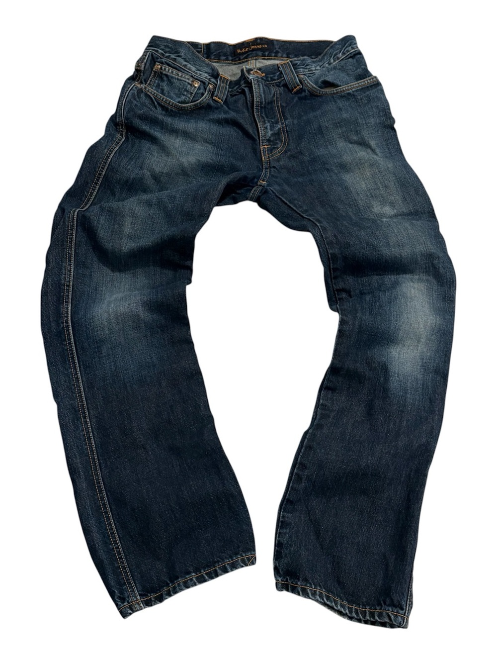 Relaxed Fit Nudie Jeans in Dark Blue